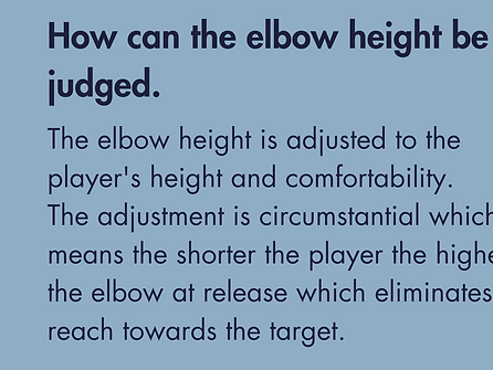 Elbow Height