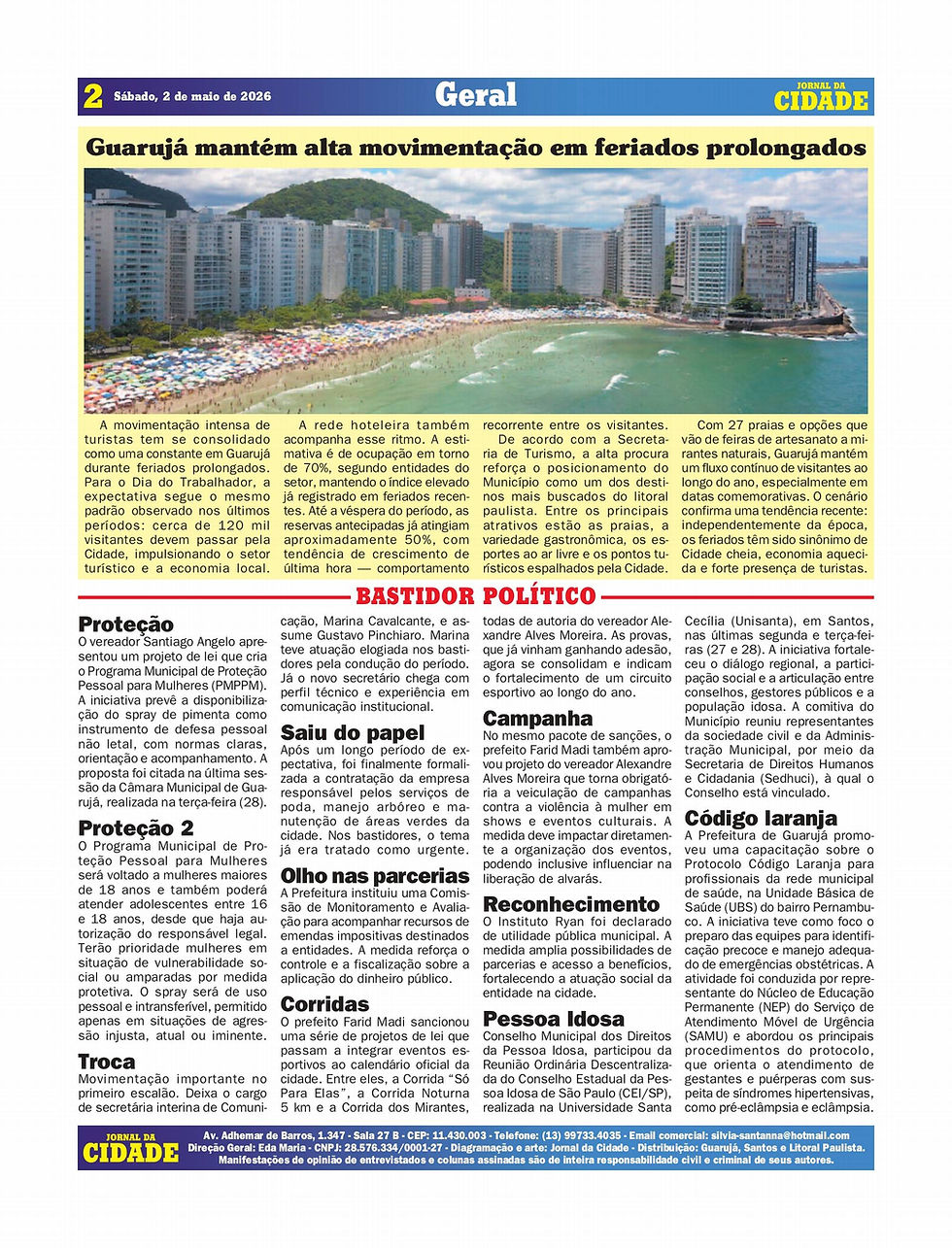 JORNAL DA CIDADE - Página 2