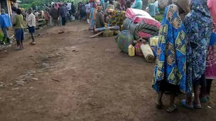 Nord-kivu : la localité de Lusogha sous le feu de l'ennemi,conséquence, déplacement massif des populations gagné le terrain!