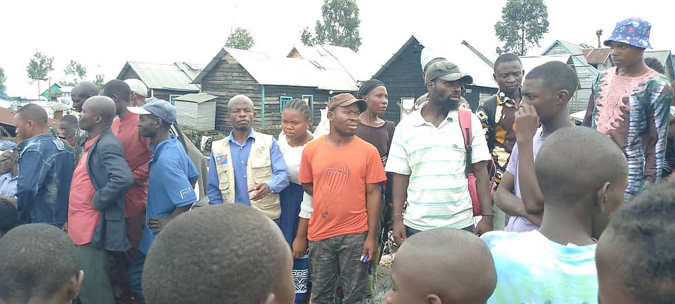 Bombardement du site des déplacés à Goma : ANVC, exprime sa compassion et solidarité aux familles des victimes et condamne ces actes terroristes, produit par l’armée Rwandaise sous couvert du M23