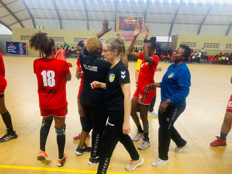 13 ème Jeux Africains Accra 2024: Les Léopards Handball dans les deux versions filent en finale