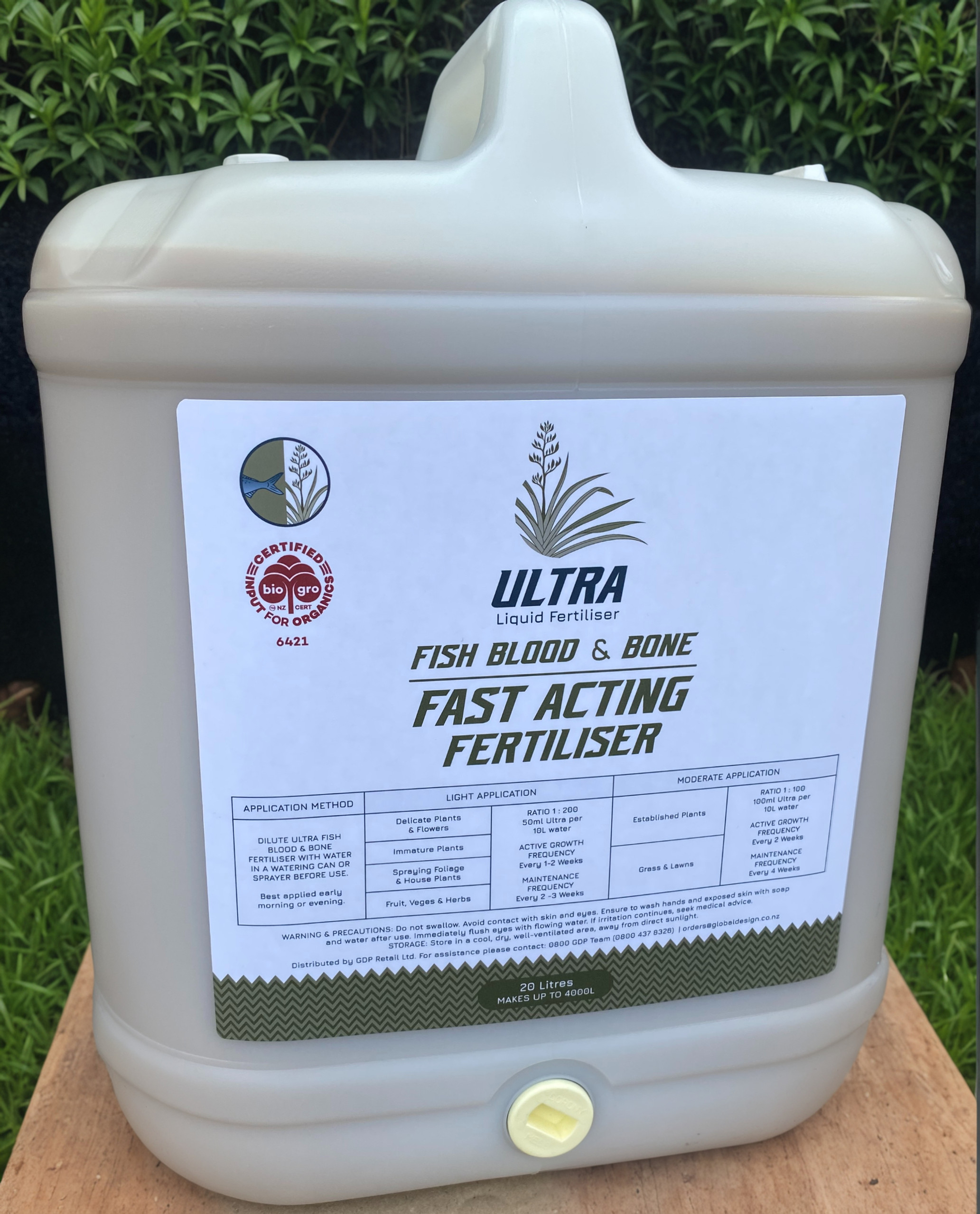 Ultra Liquid Fertiliser 20 litre
