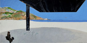 BY THE BEACH / 210 x 100 cm