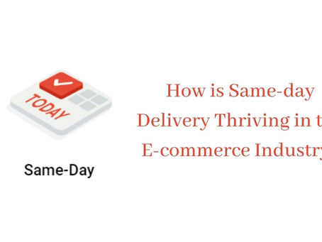 How is same-day delivery thriving in the e-commerce industry?