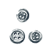 trois boutons
