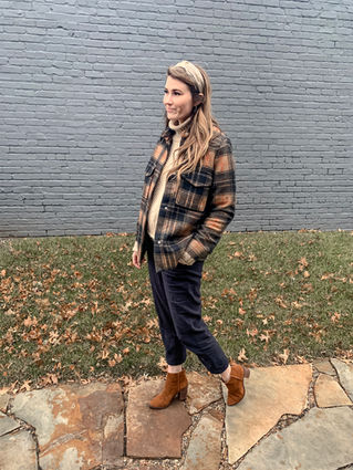 Winters New Trend: Plaid Shirt Jacket