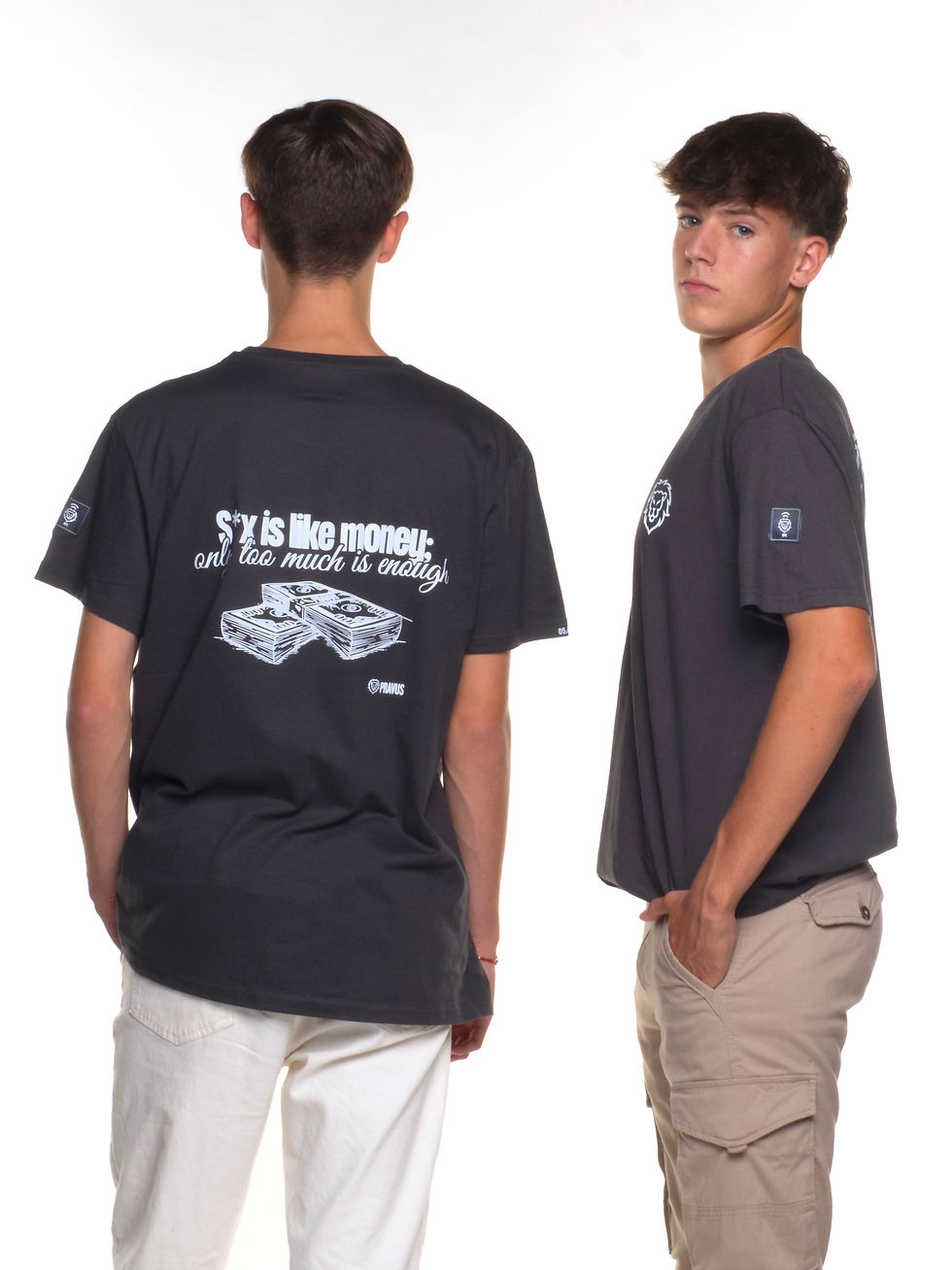Miniatura: Camiseta "The Limitless" Gris Plomo