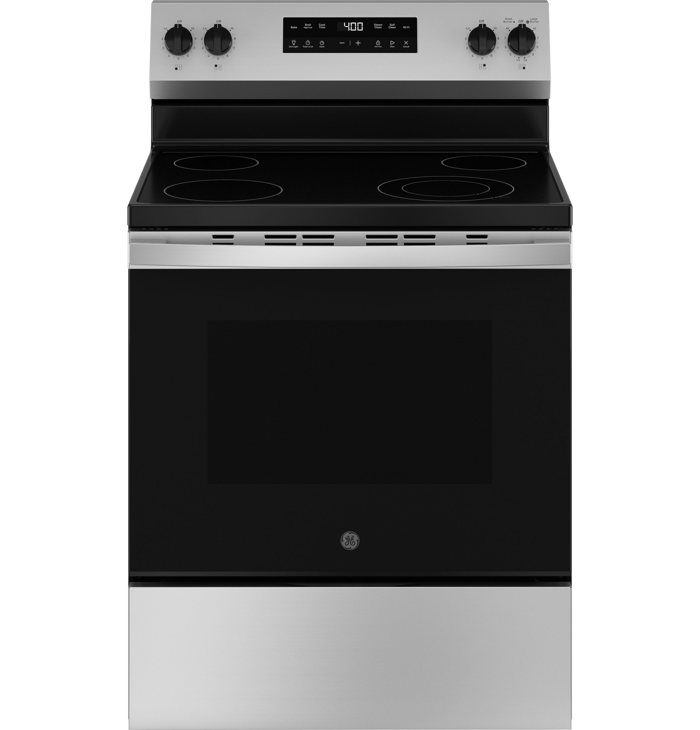GE GRF400PVSS Stainless Steel 30″ Free-Standing Electric Range