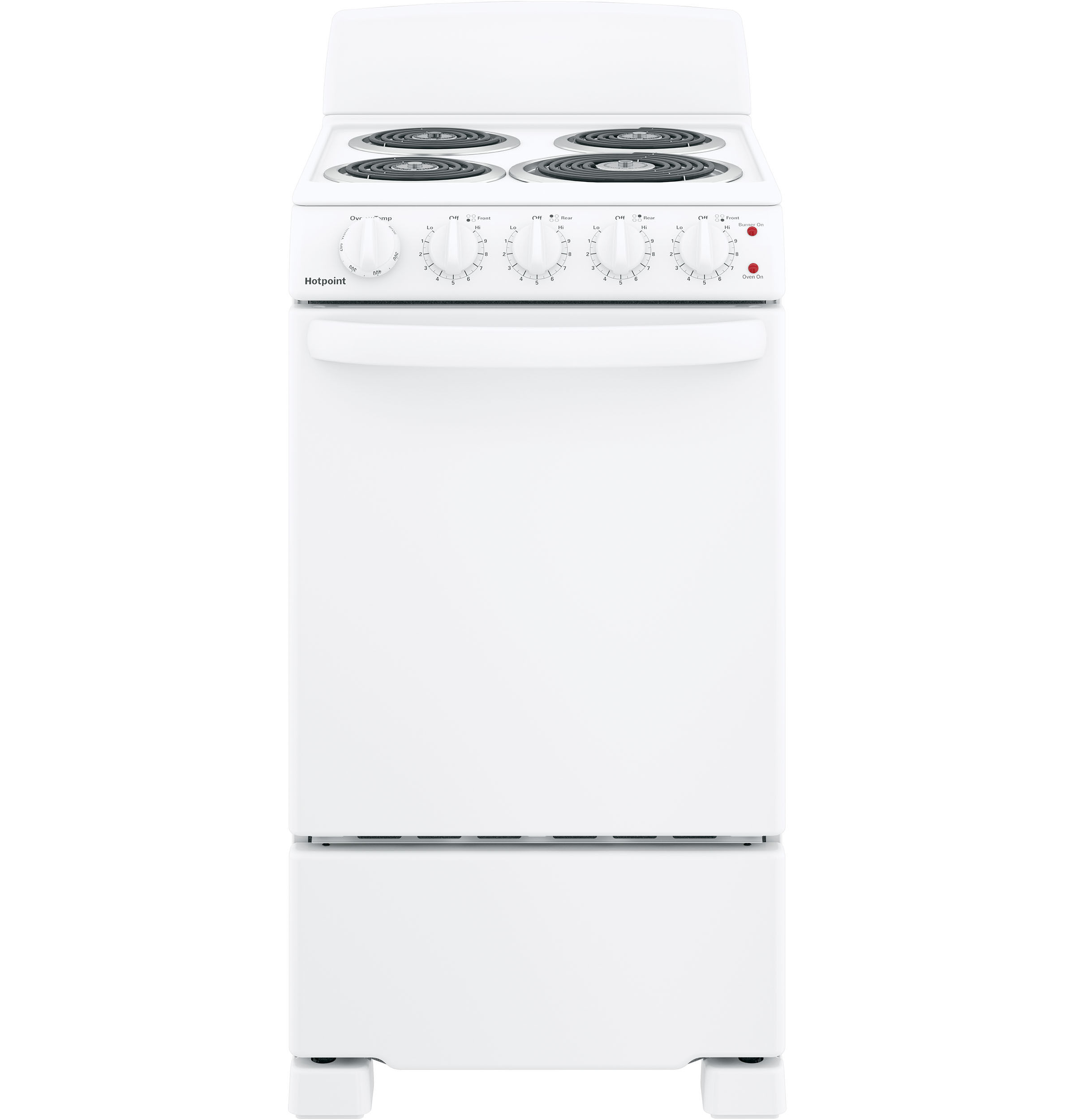 Hotpoint RAS200DMWW White 20″ Electric Range