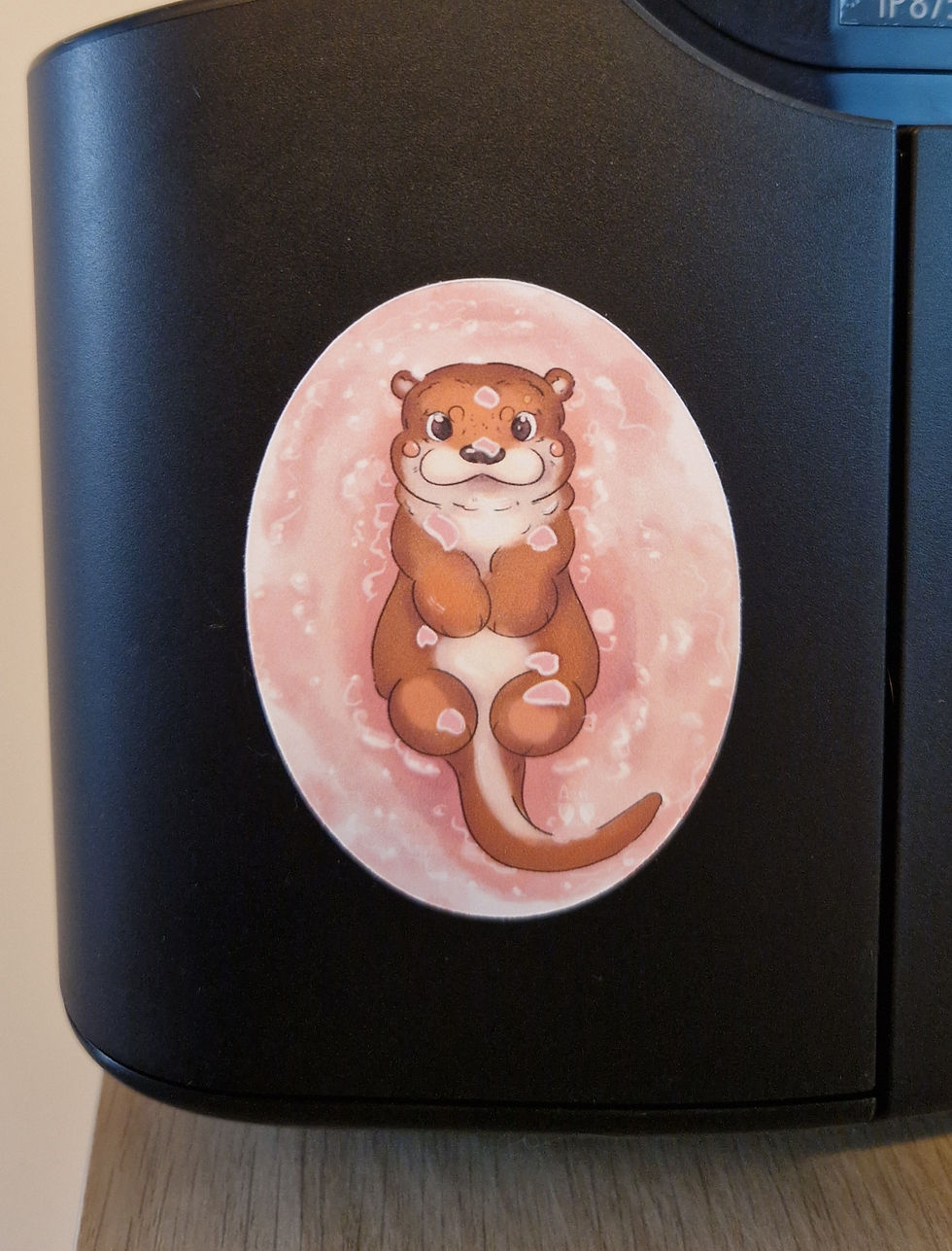 Miniature : Sticker Loutre