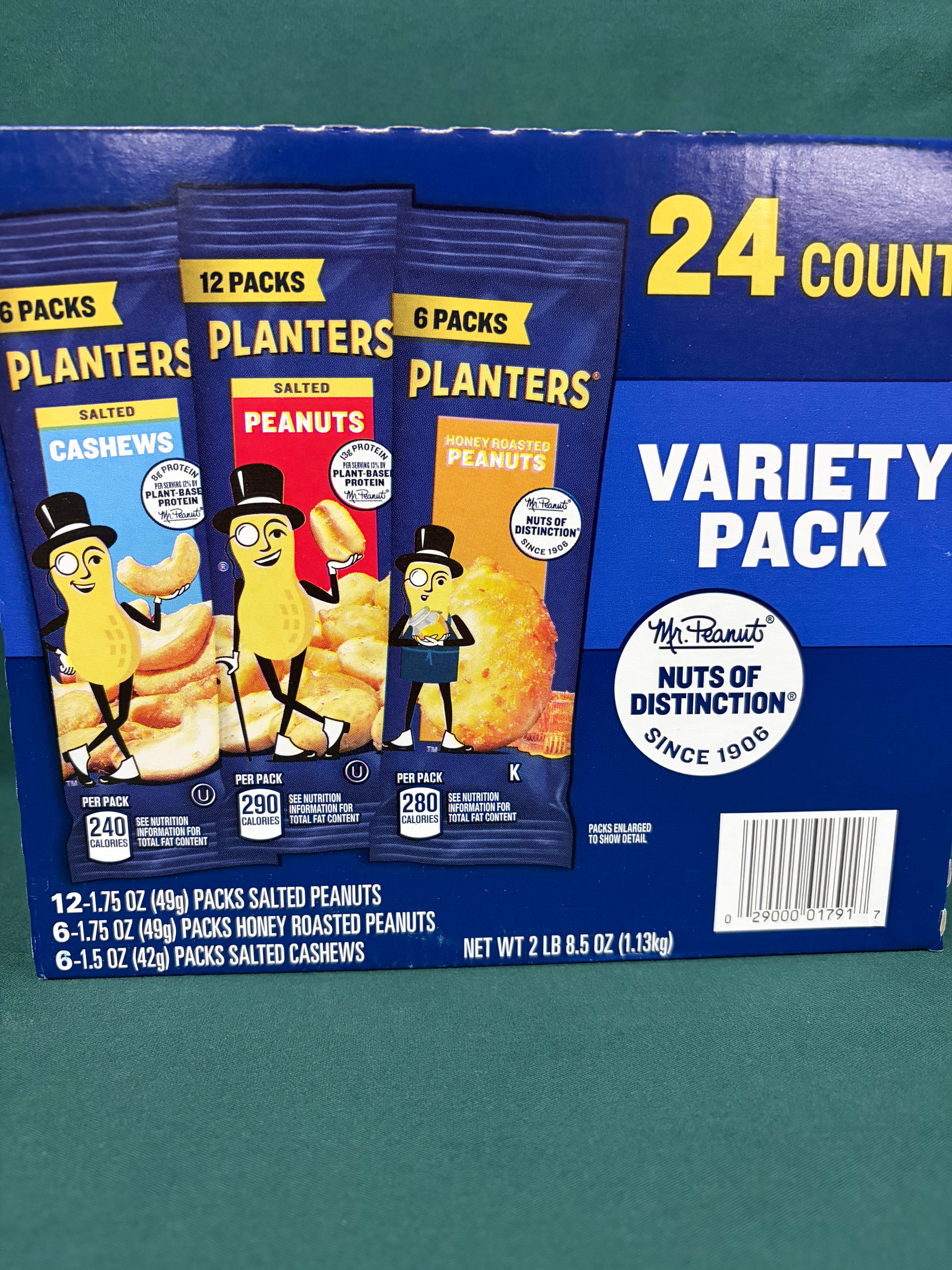 Planters Variety Pk 24ct 