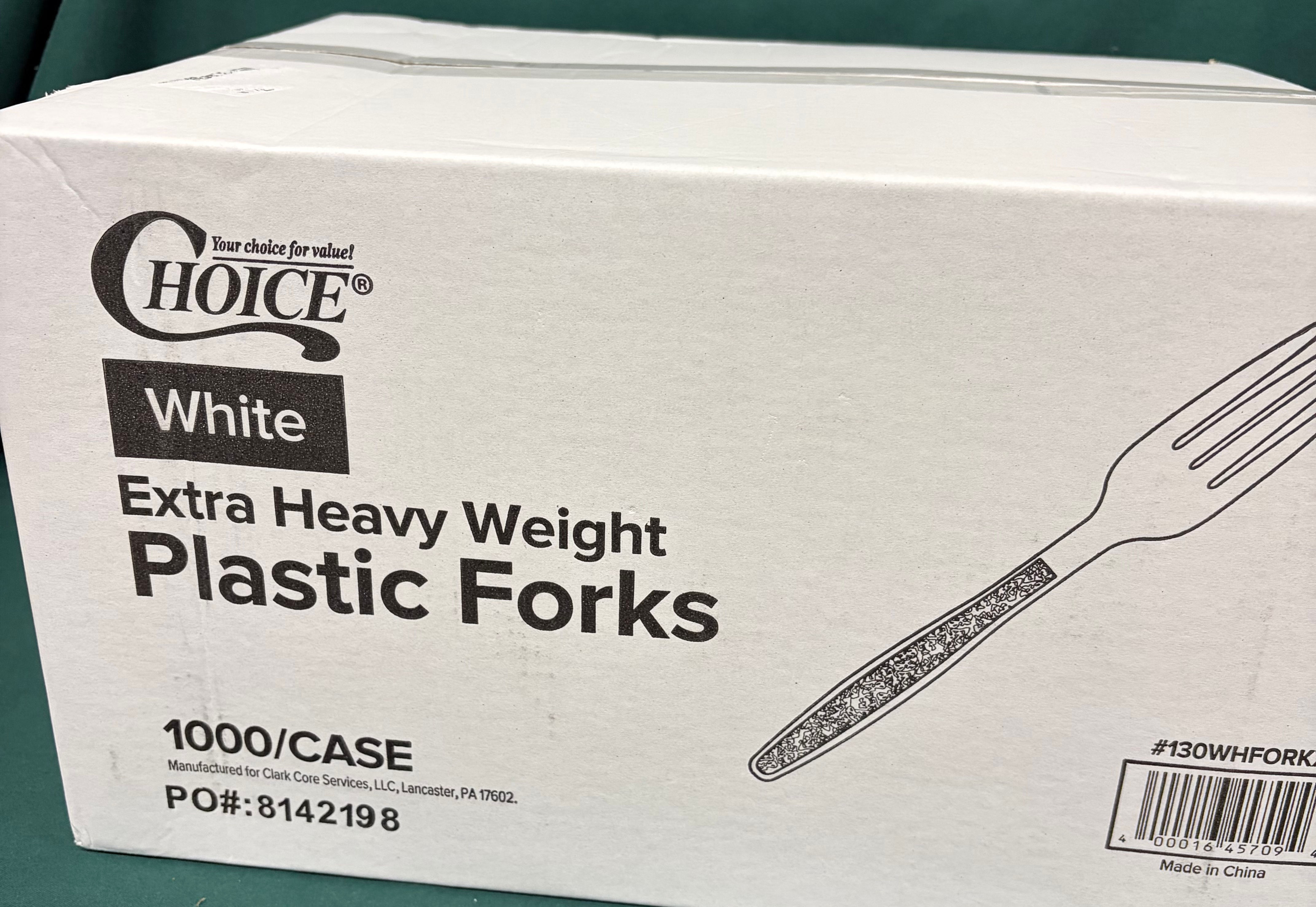 Choice Extra Heavy Weight Forks 1000ct