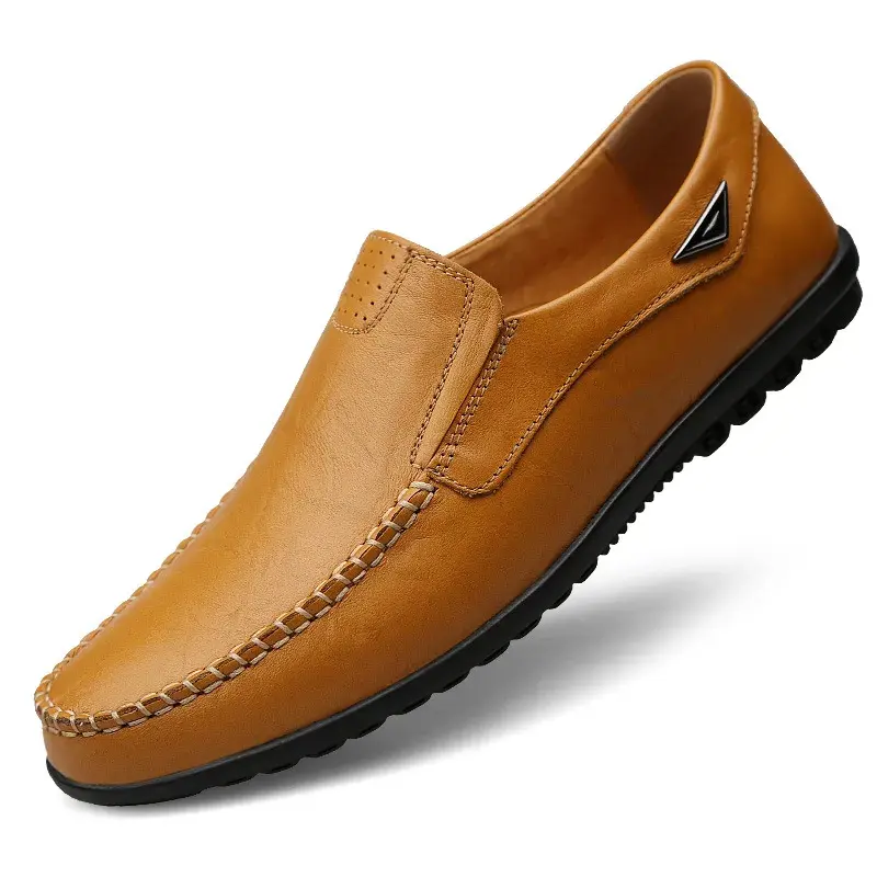 Thumbnail: Genuine Leather Men Casual Shoes