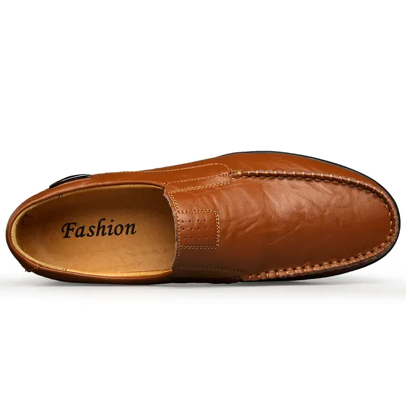 Thumbnail: Genuine Leather Men Casual Shoes
