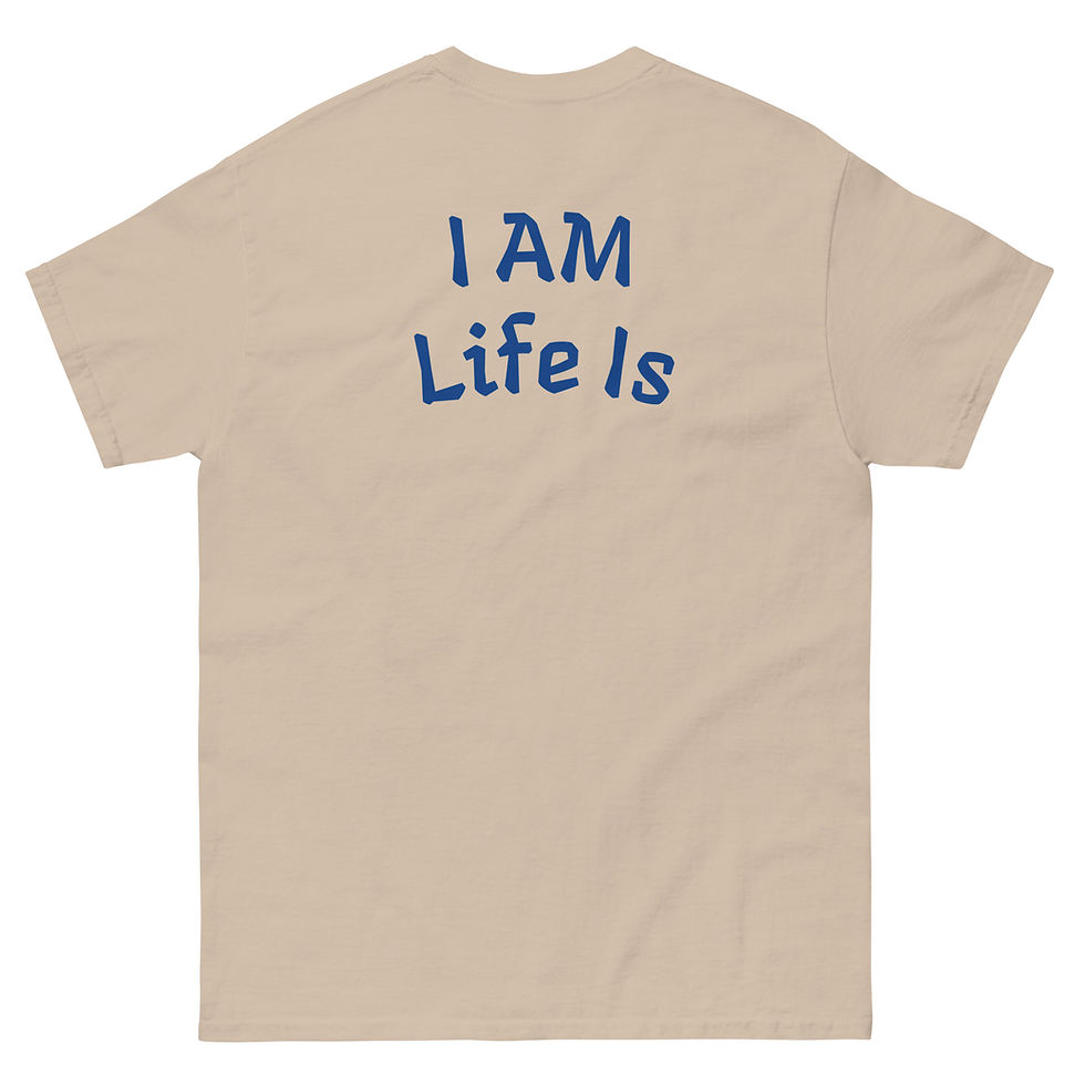 Thumbnail: 3BG "I AM Life Is" T-Shirt for Charity