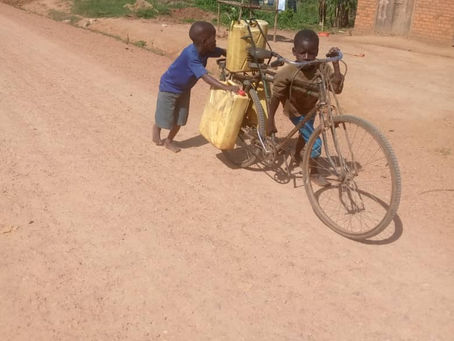 Teamwork Fetching Daily Water