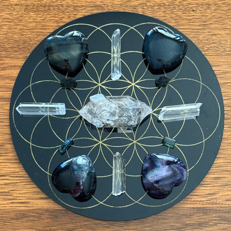 The Crystalline Blueprint: Grids, Intention and the Expansion of Self