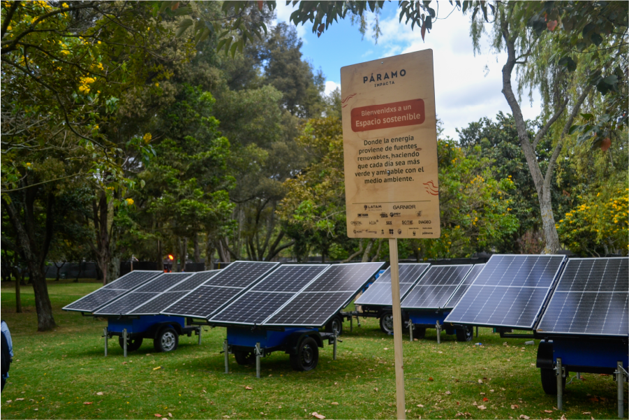 Uso de energías renovables a través de granjas solares