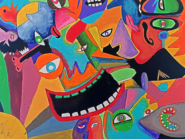 Untitled 2017 | Acrylic