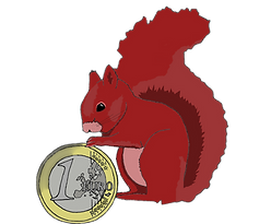 Energie-Sparhörnchen Logo