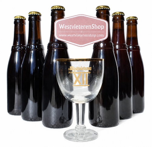 Westvleteren 12 Six-Pack + 1 Limited XII Glass for $29.99