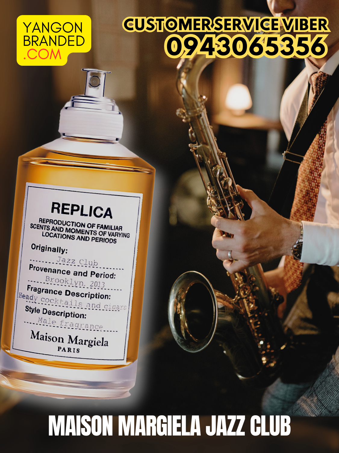 Maison Margiela Replica Jazz Club for Men
100ml