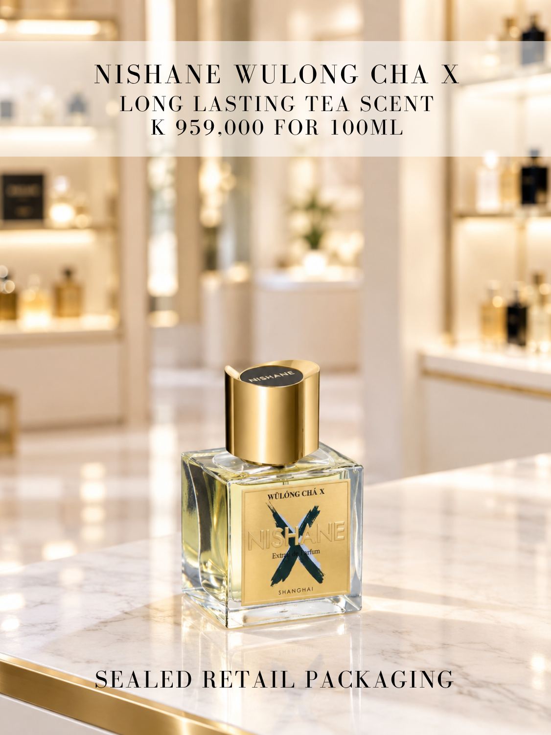 Nishane Wulong Cha X Extrait de Parfum 100ml