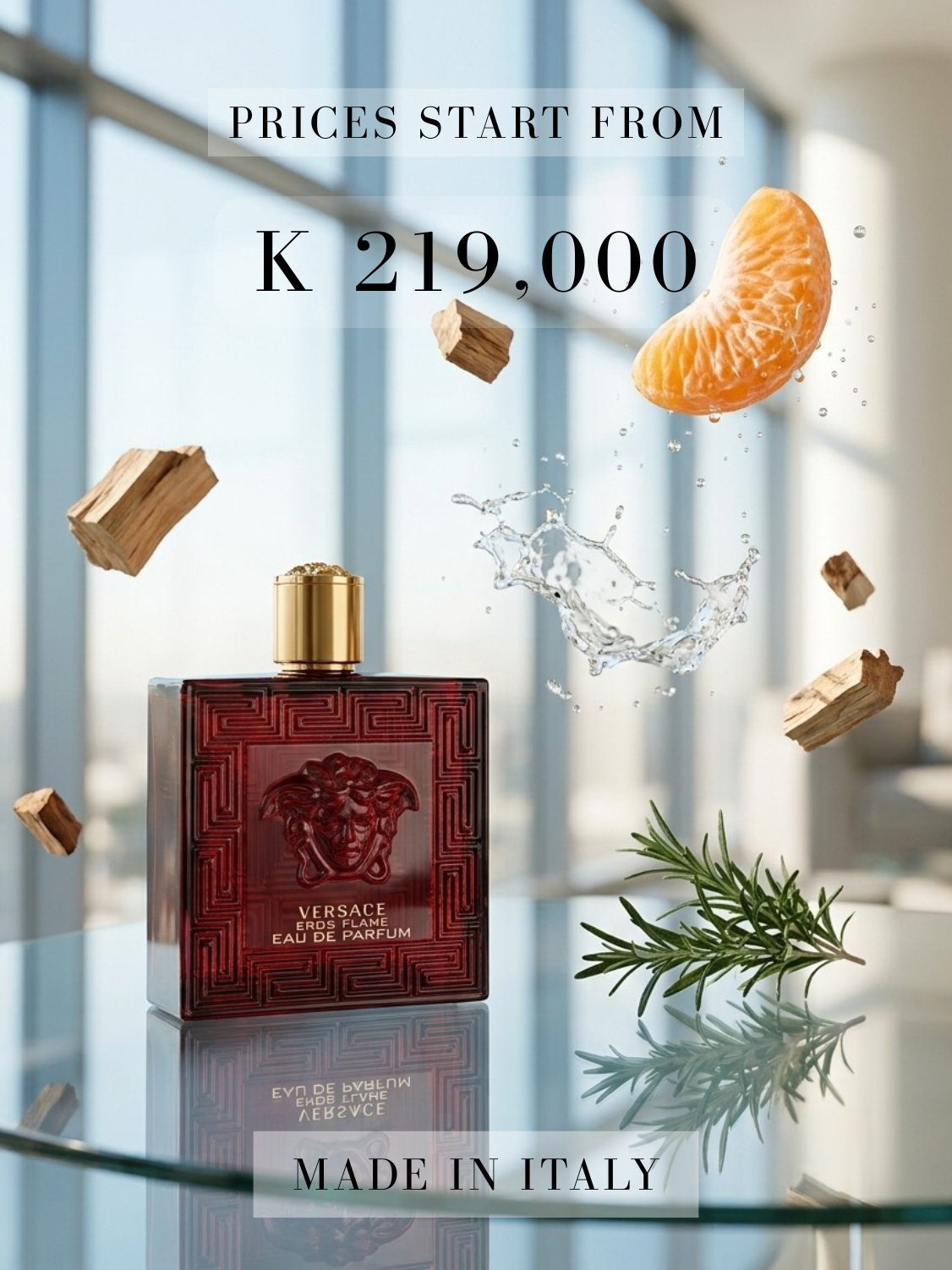 Versace Eros Flame Eau de Parfum 100ml