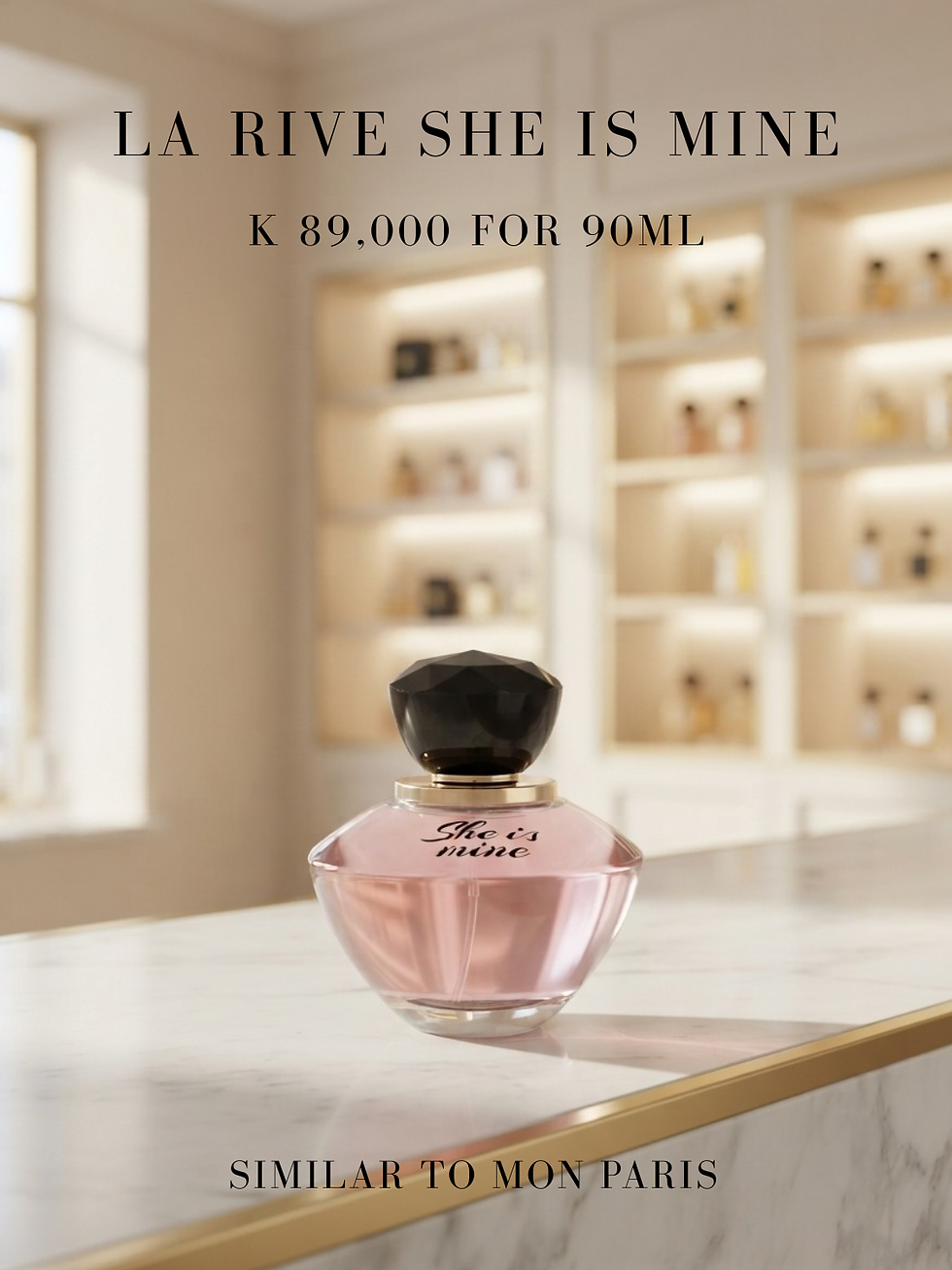 Thumbnail: La Rive She Is Mine Eau de Parfum for Women 90ml / No Box