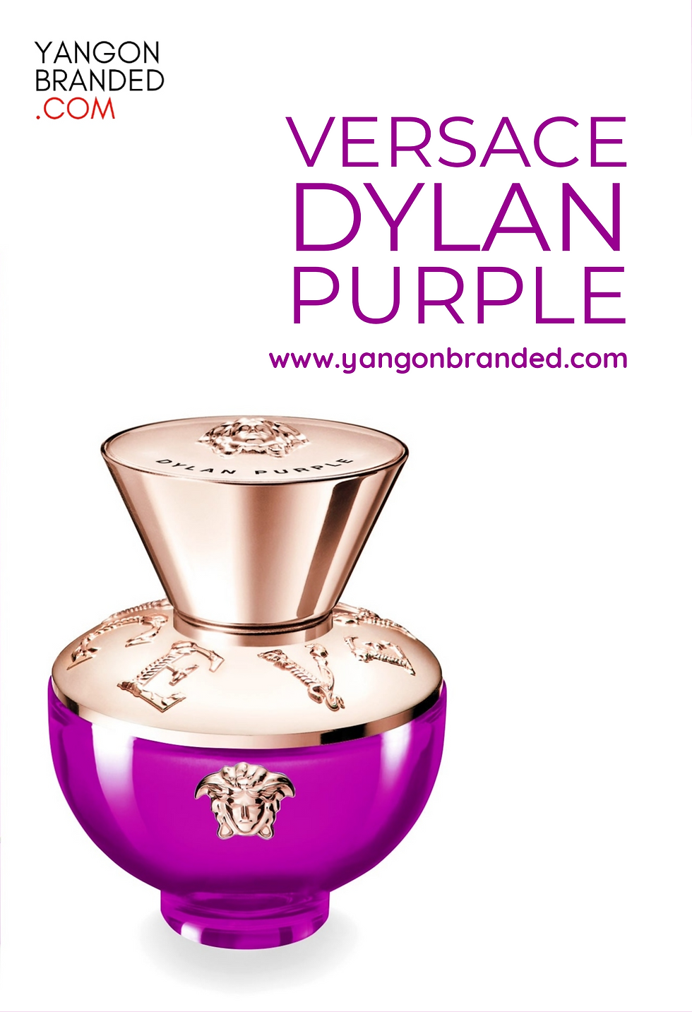 Thumbnail: Versace Dylan Purple EDT Perfume for Women 100ml Tester Packaging 