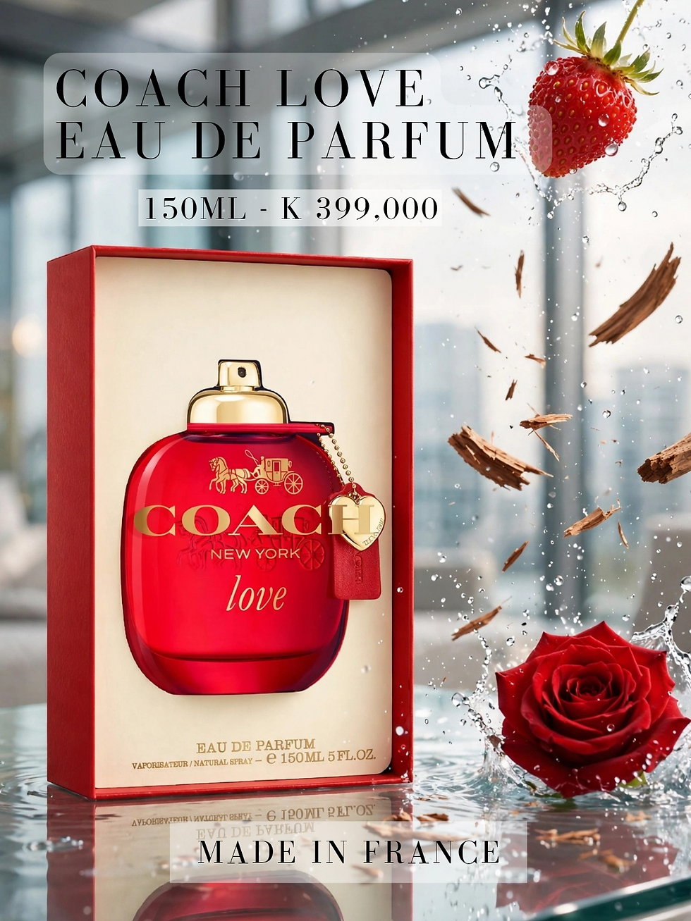 Thumbnail: Coach Love Eau de Parfum for Women 150ml Mega Size 