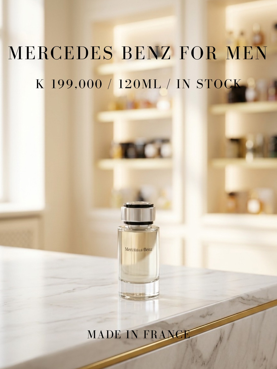 Mercedes Benz EDT Perfume for Men 120ml