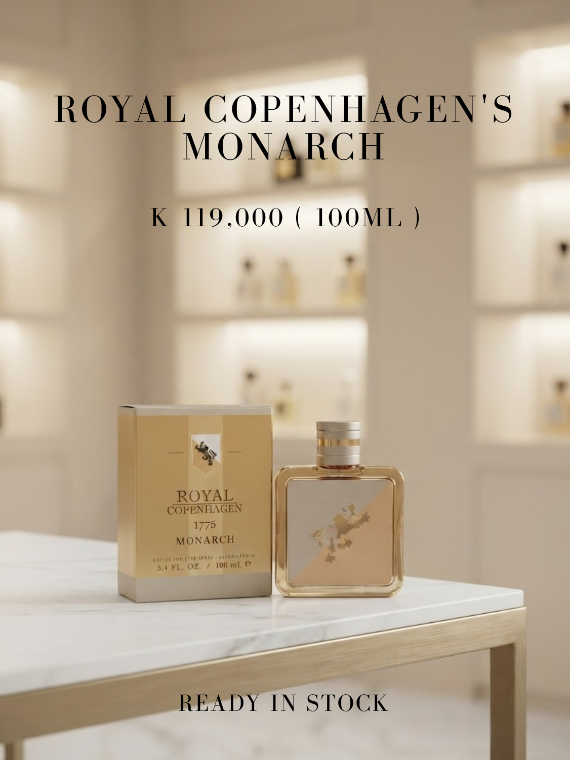 Royal Copenhagen 1775 Monarch EDT Perfume for Men 100ml