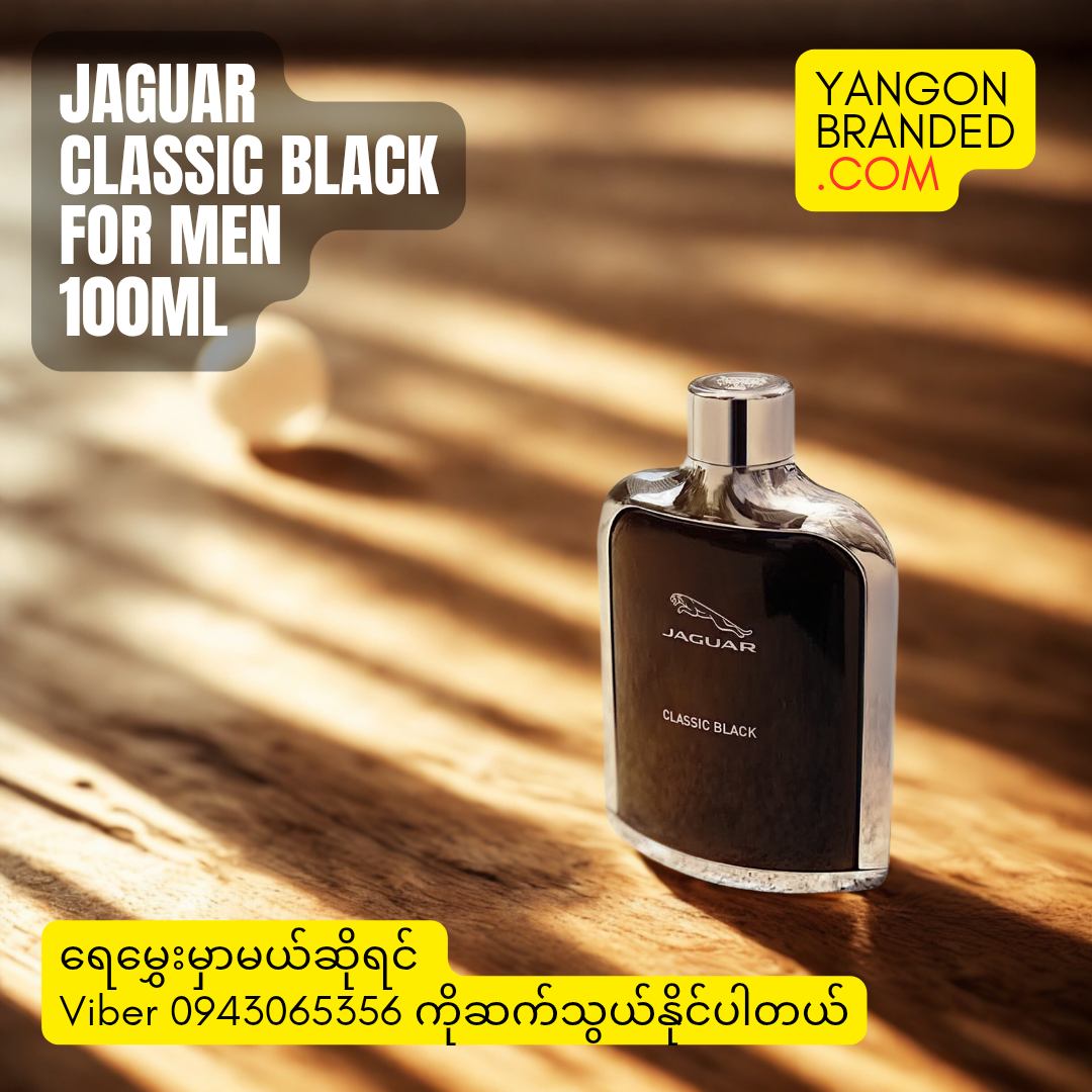 Jaguar Classic Black EDT Perfume for Men 100ml 