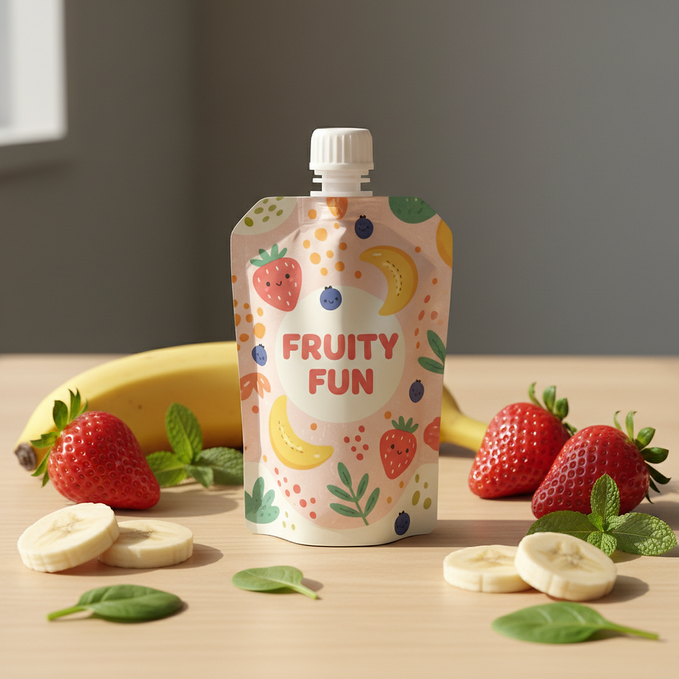 Bolsa de puré de frutas