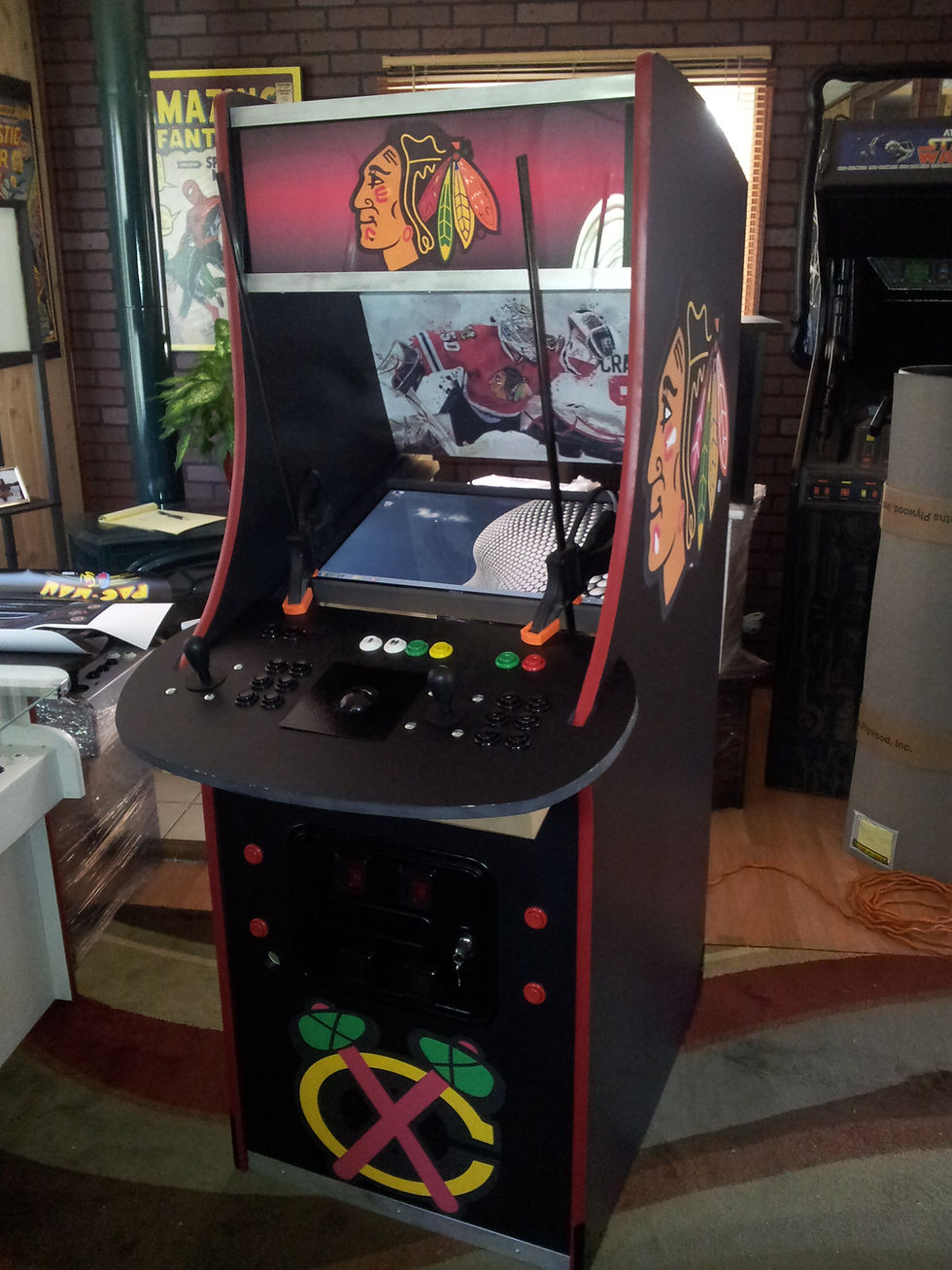Thumbnail: Bally Style Cabinet with Custom Artwork & Controls