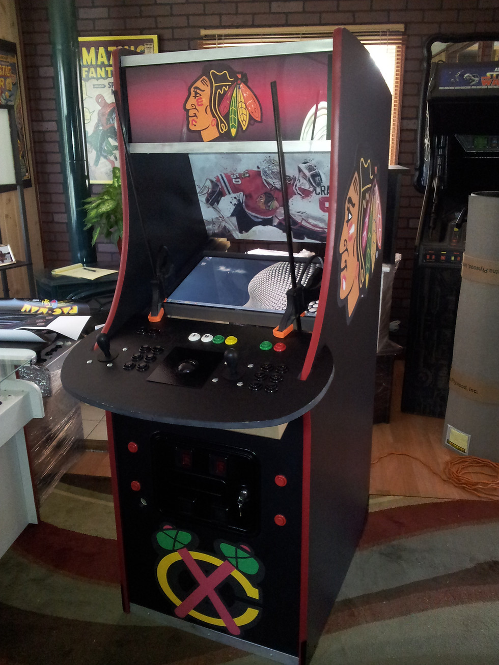 Thumbnail: Bally Style Cabinet with Custom Artwork & Controls
