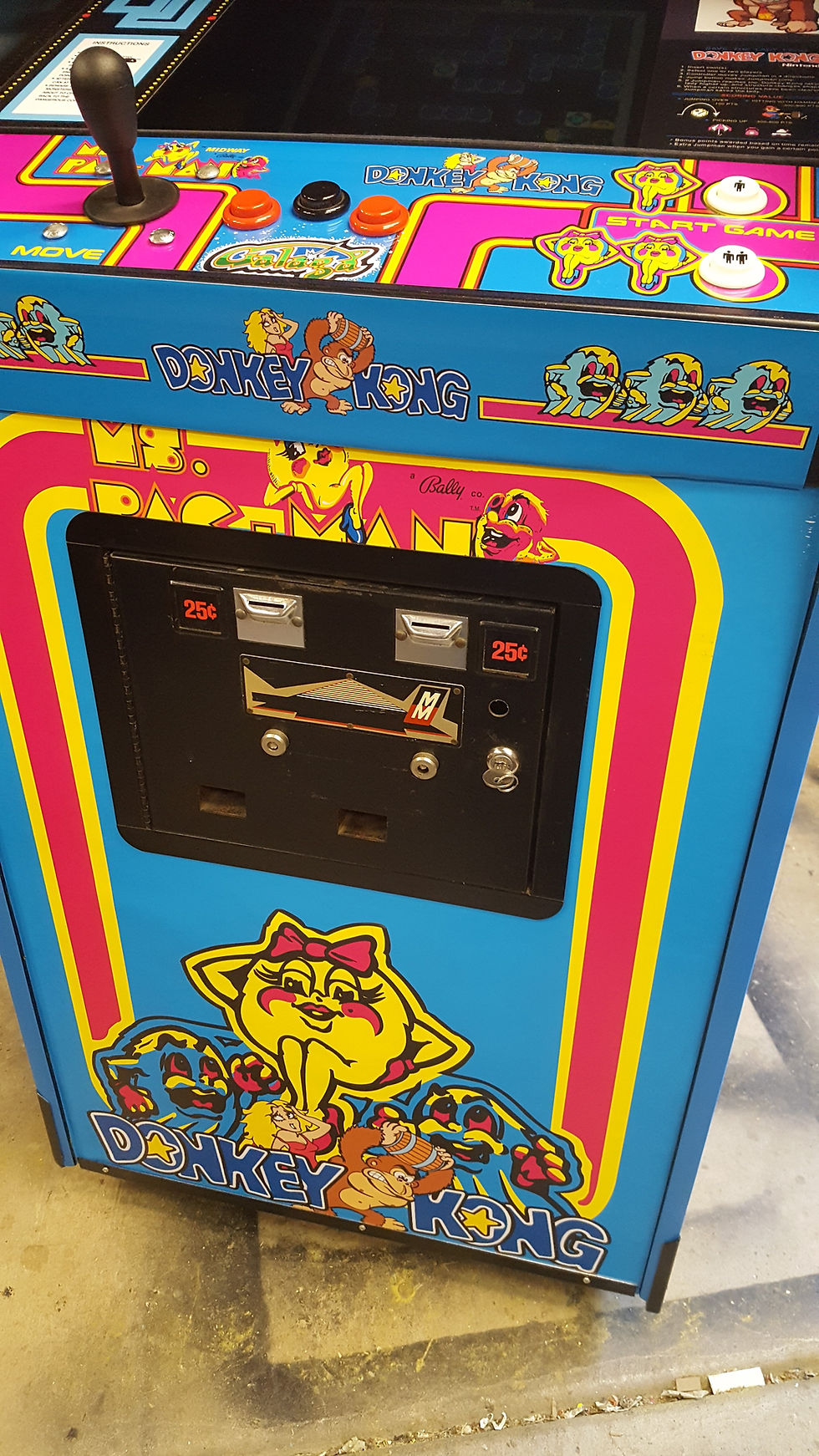 Thumbnail: Bally Style Cabinet with Custom Artwork, 60 Game Multicade