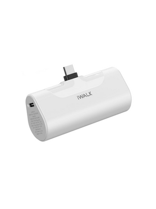 iWALK Batterie Externe 4500mAh [USB-C Version][Compatible avec iPhone 15 Série], Power Bank Mini 20W PD Charge Rapide, Petit Chargeur Externe Compatible avec Iphone / Android