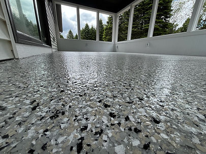 Epoxy Floor Finished Concrete in Allegan MI