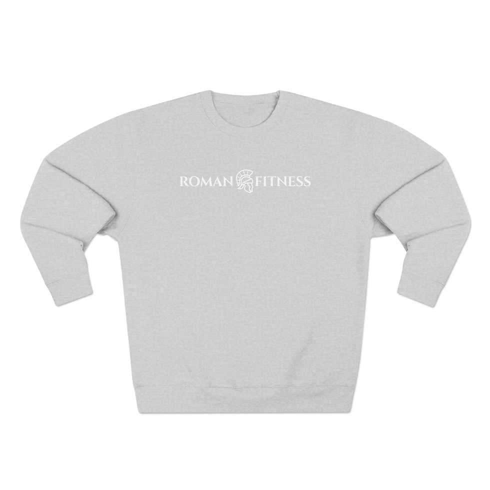 Thumbnail: Crewneck - Long Logo - RF Back - White