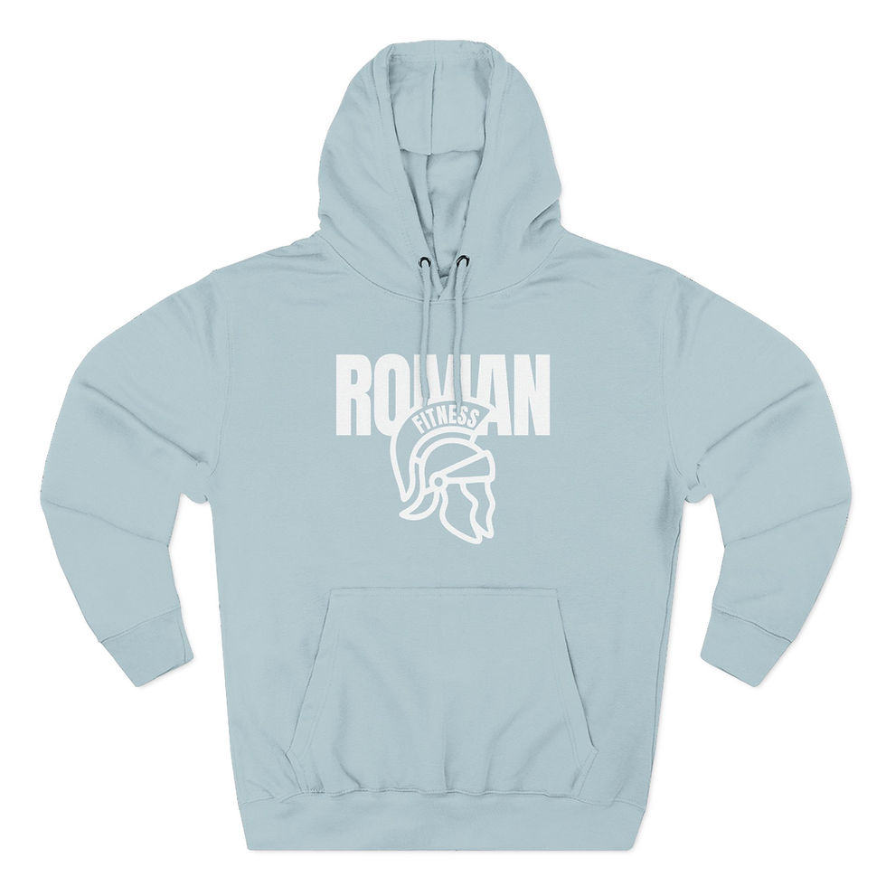 Thumbnail: Hoodie - Big Helmet - Blank Back - White