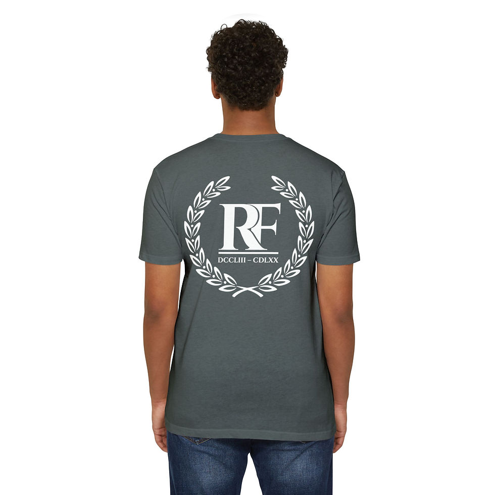 Thumbnail: FITness Tee - Big Helmet - RF Back - White