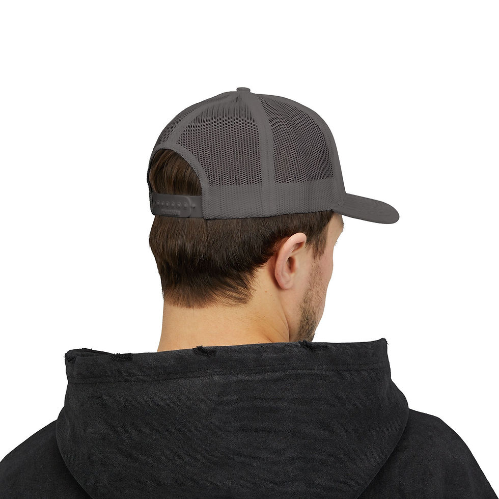 Thumbnail: Trucker Hat - Black Helmet