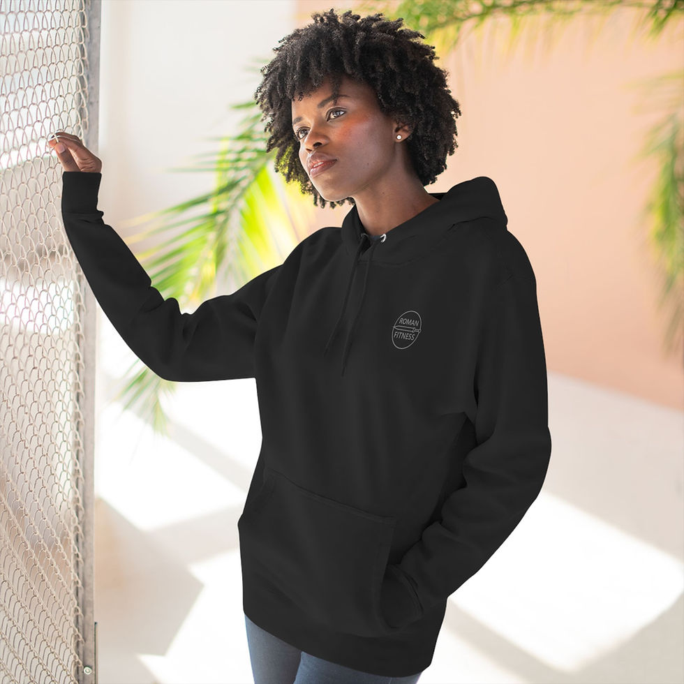 Thumbnail: Hoodie - Corner Shield - Blank Back - Grey