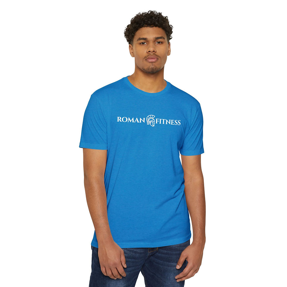 Thumbnail: FITness Tee - Long Logo - Blank Back - White