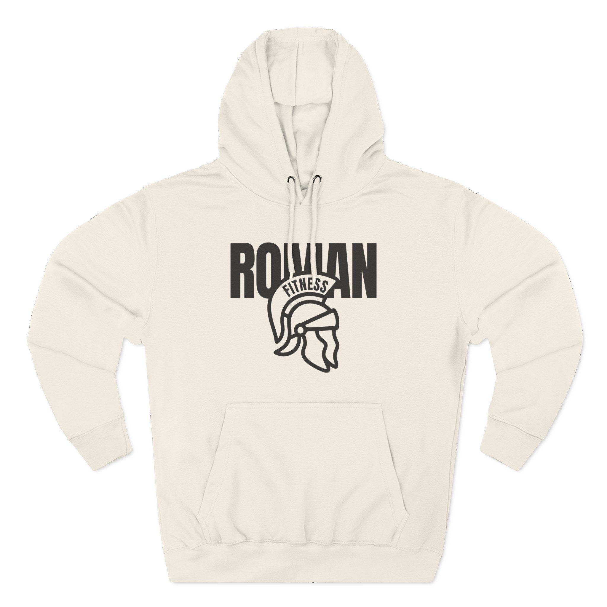 Hoodie - Big Helmet - Blank Back - Black