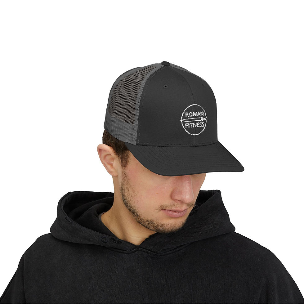 Thumbnail: Trucker Hat - White Shield