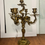 Thumbnail: Vintage French Brass Candelabra-Classic European Decor