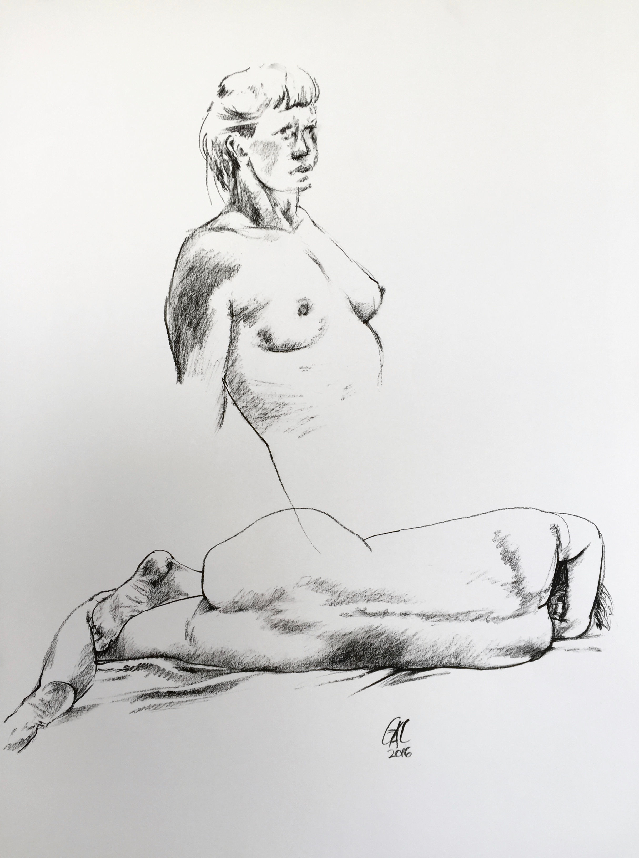 Narinda in Two Forms (framed)